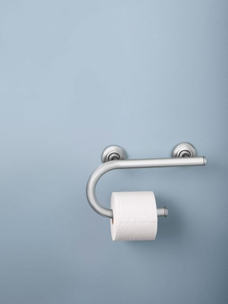 Moen - Designer Grab Bar with Toilet Paper Holder