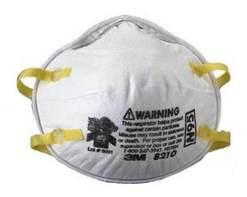 3M N95 Particulate Respirator #8210 Masks