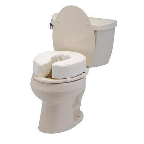 4" Padded Toilet Seat Riser