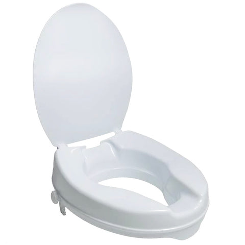 PCP 2" Molded Raised Toilet Seat with Lid