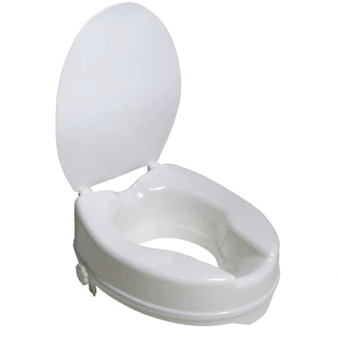 PCP 4" Raised Toilet Seat with Lid
