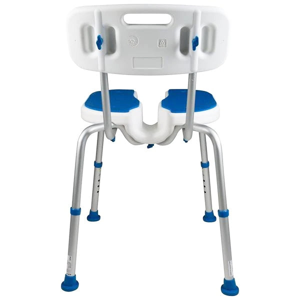 PCP Padded Bath Chair with Hygiene Cutout
