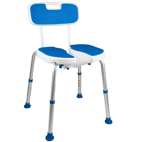 PCP Padded Bath Chair with Hygiene Cutout