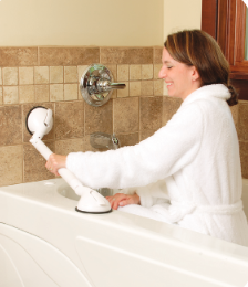 Bridge Medical Medium Pivot Grip Telescoping Portable Grab Bar