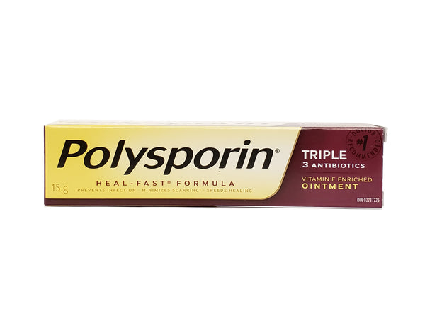 Polysporin Triple Antibiotic Ointment - 15g Tube