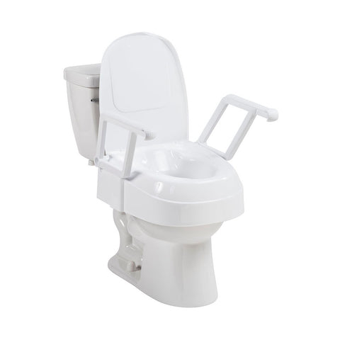 PreserveTech Universal Raised Toilet Seat with Arms