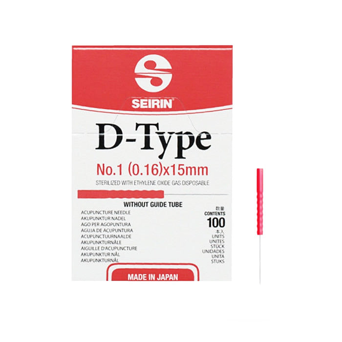 Seirin Acupuncture Needles - D-Type - Diamond Athletic Medical