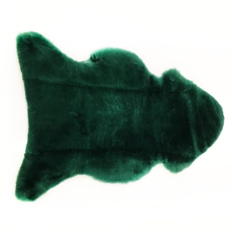 Sheepskin - Authentic Green Natural Shape