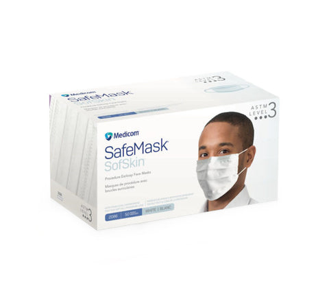 Medicom® SafeMask® SofSkin® Earloop Mask - ASTM Level 3