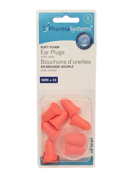 Ear Plugs Soft Foam - 8's