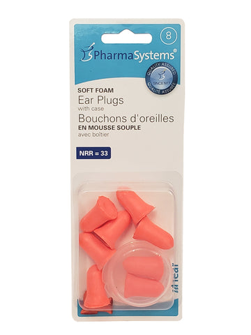 Ear Plugs Soft Foam - 8's