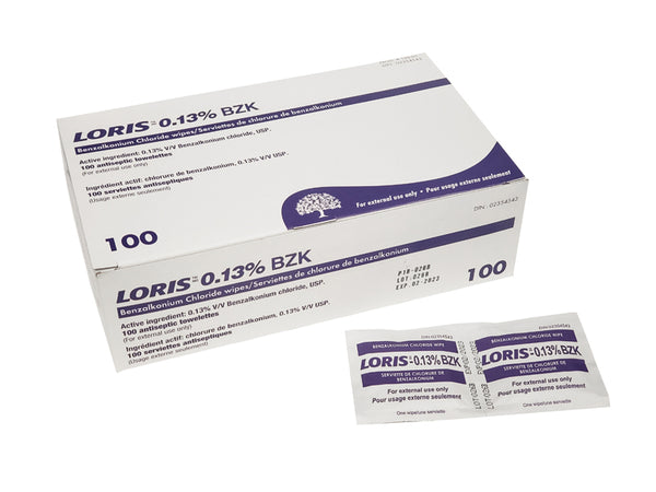 Benzalkonium Chloride Wipes